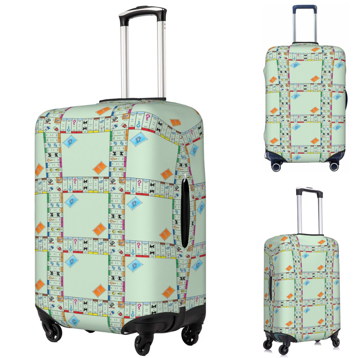 Board Game Monopoly - Board Game Board- Monopoly Suitcase Cover