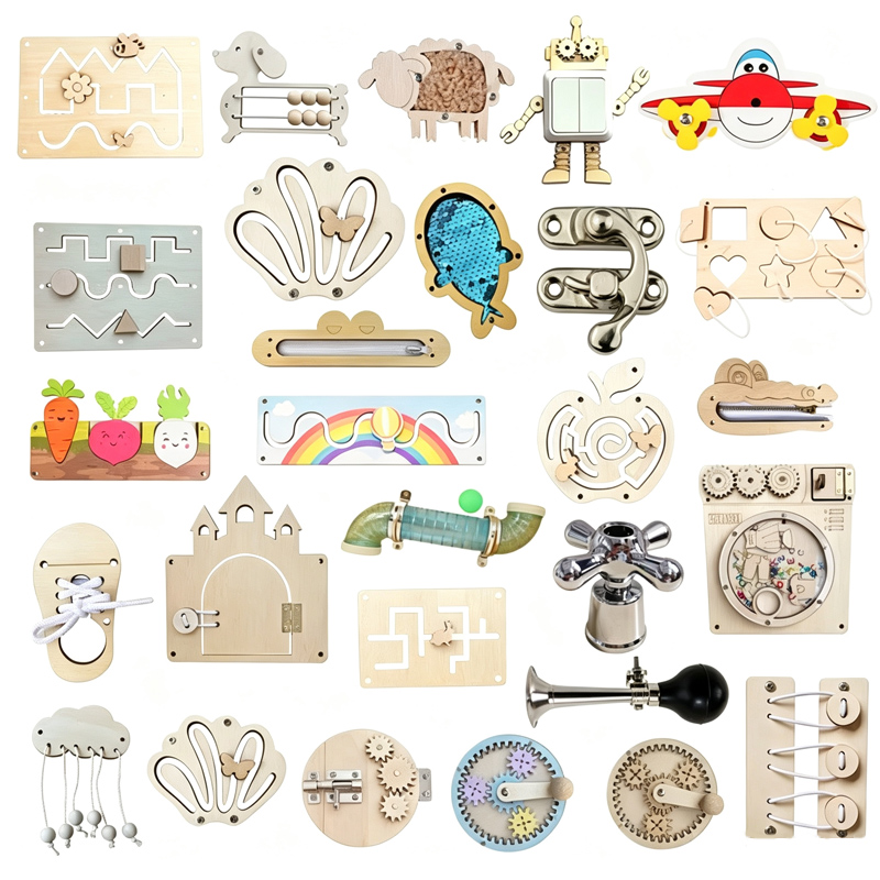 Board Game Diy - Kids Busy Board DIY Accessories Baby