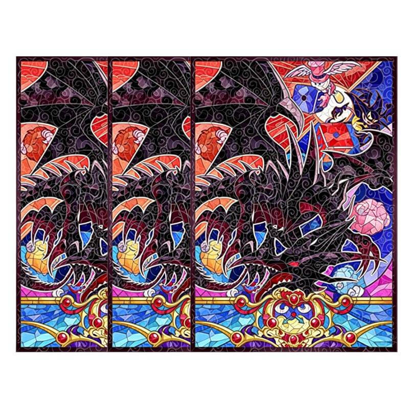 Board Game Zone - 50pcs/set Yu-Gi-Oh! Red-Eyes Black Dragon Laser
