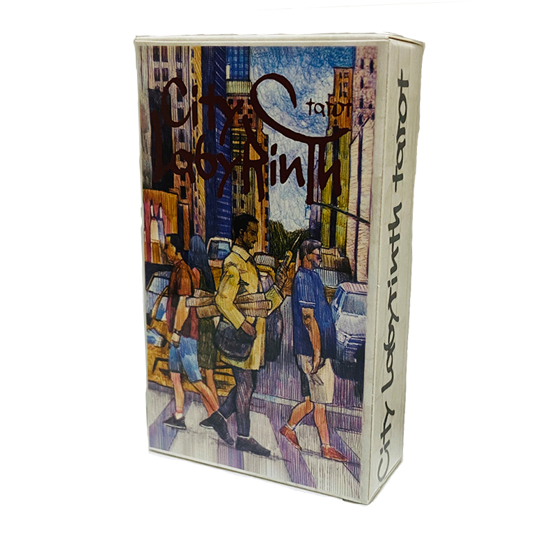 City Labyrinth Tarot Cards 78  - огляд і ціна Board Game Live