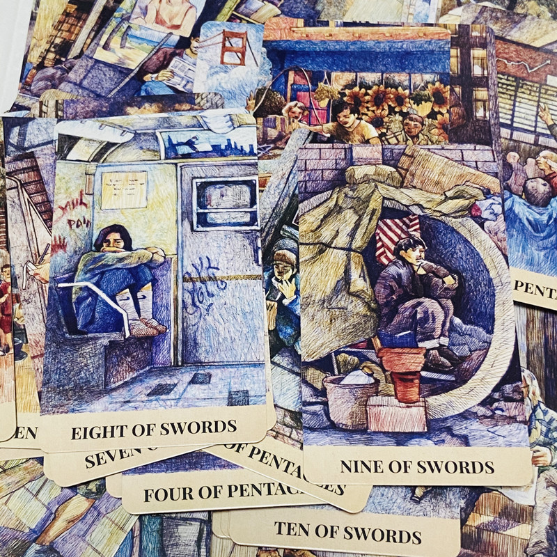 City Labyrinth Tarot Cards 78  - огляд і ціна Board Game Live