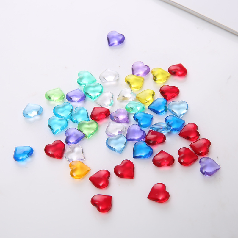 100PCS 10*4mm Heart Shape Acry - огляд і ціна Board Game Illustration