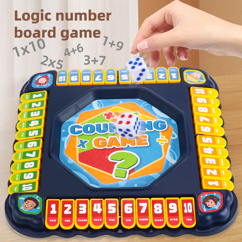 Blue Number Flip Tabletop Game - огляд і ціна Board Game Recommendation
