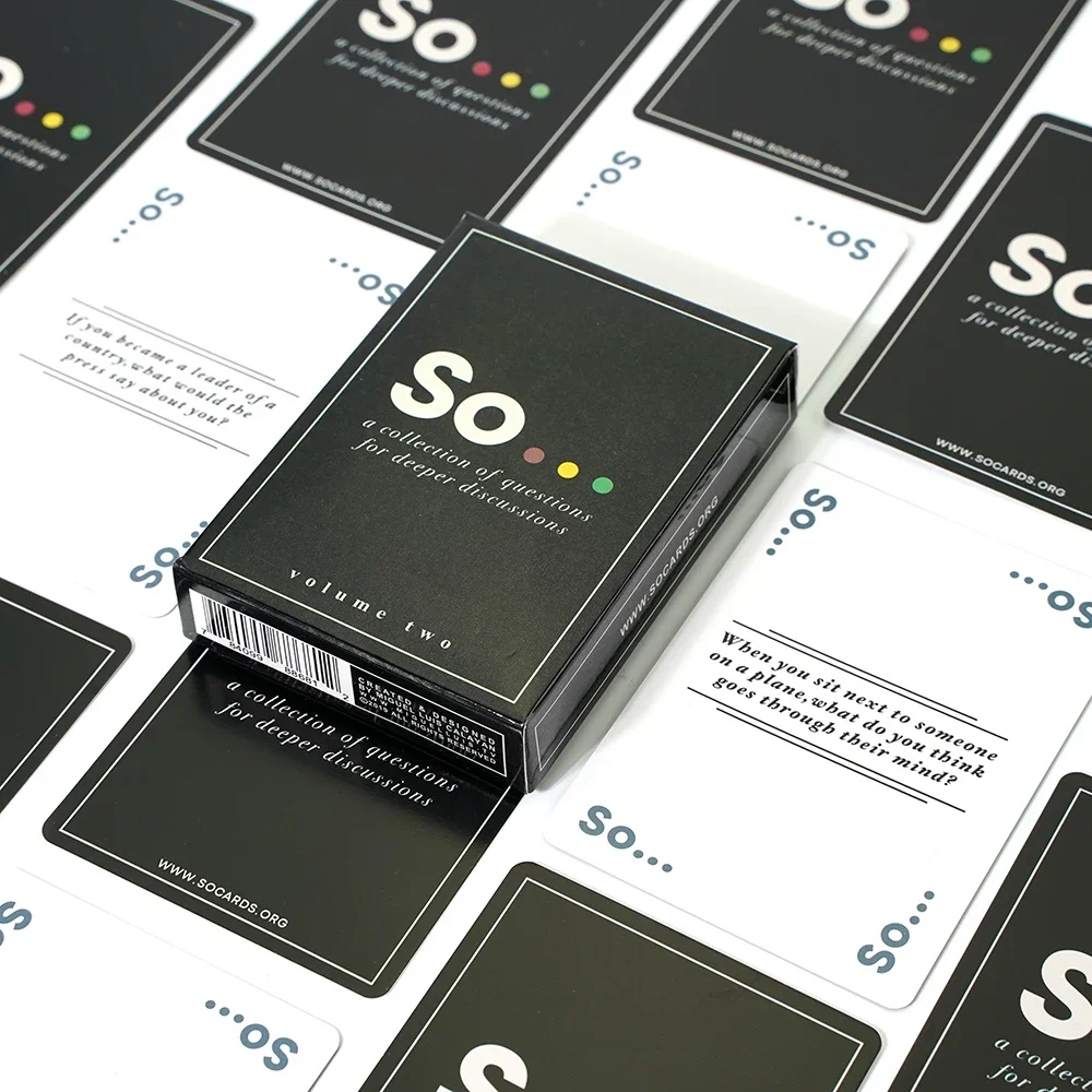 High Quality So Cards Conversa - огляд і ціна Board Game Question
