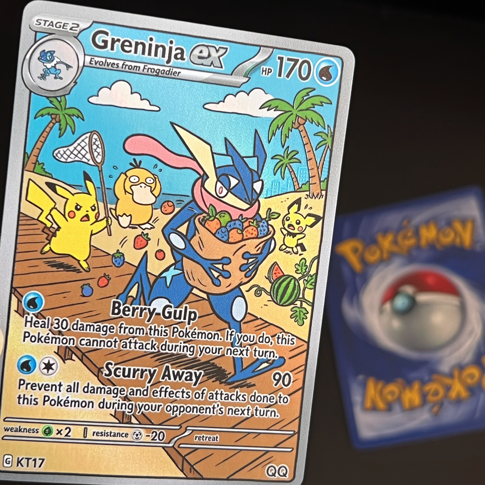 Pokemon Cards Gyarados Greninj - огляд і ціна Board Game Pokemon