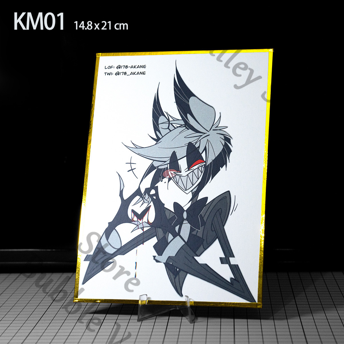 Anime Hazbin Hotel Alastor Luc - огляд і ціна Board Game Illustration