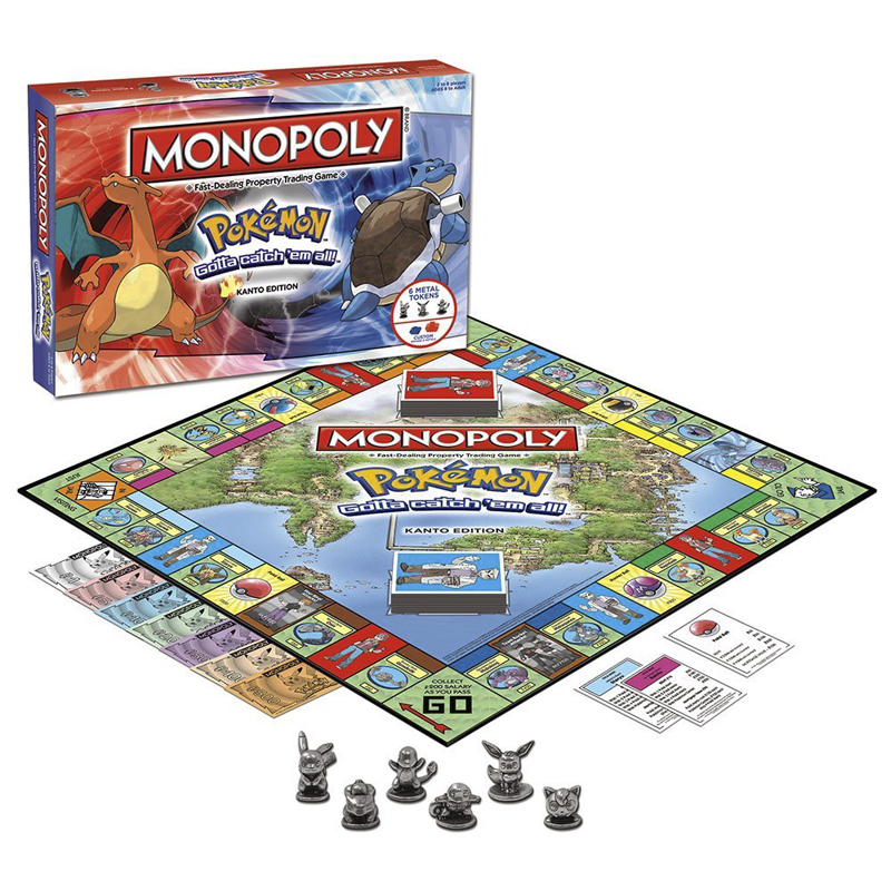 MONOPOLY Pokemon Board Game Ca - огляд і ціна Board Game Monopoly