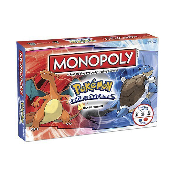MONOPOLY Pokemon Board Game Ca - огляд і ціна Board Game Monopoly