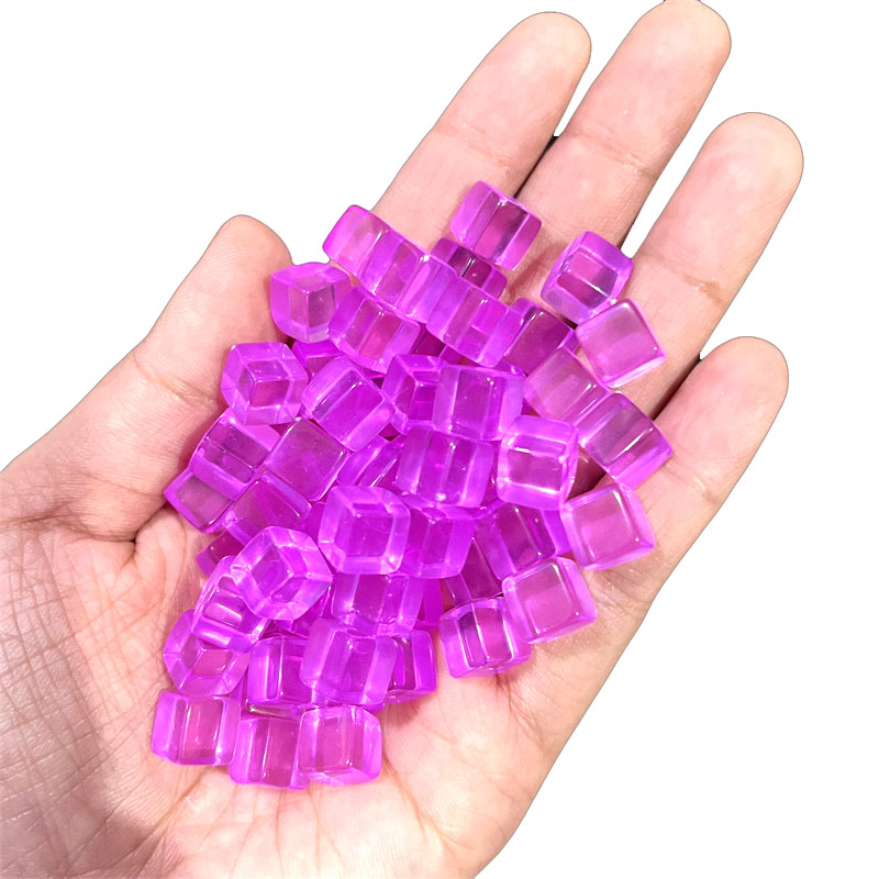 100pcs/set 8mm Clear Cube Dice - огляд і ціна Board Game Illustration