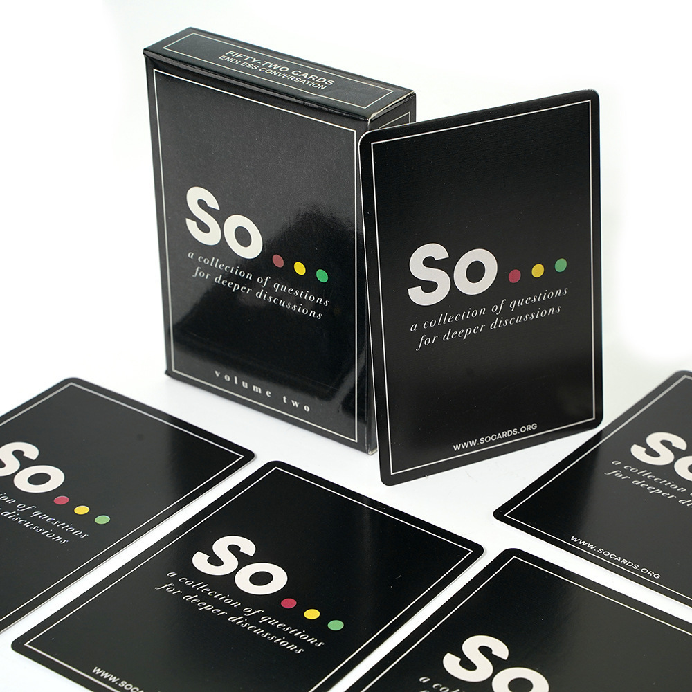 High Quality So Cards Conversa - огляд і ціна Board Game Question