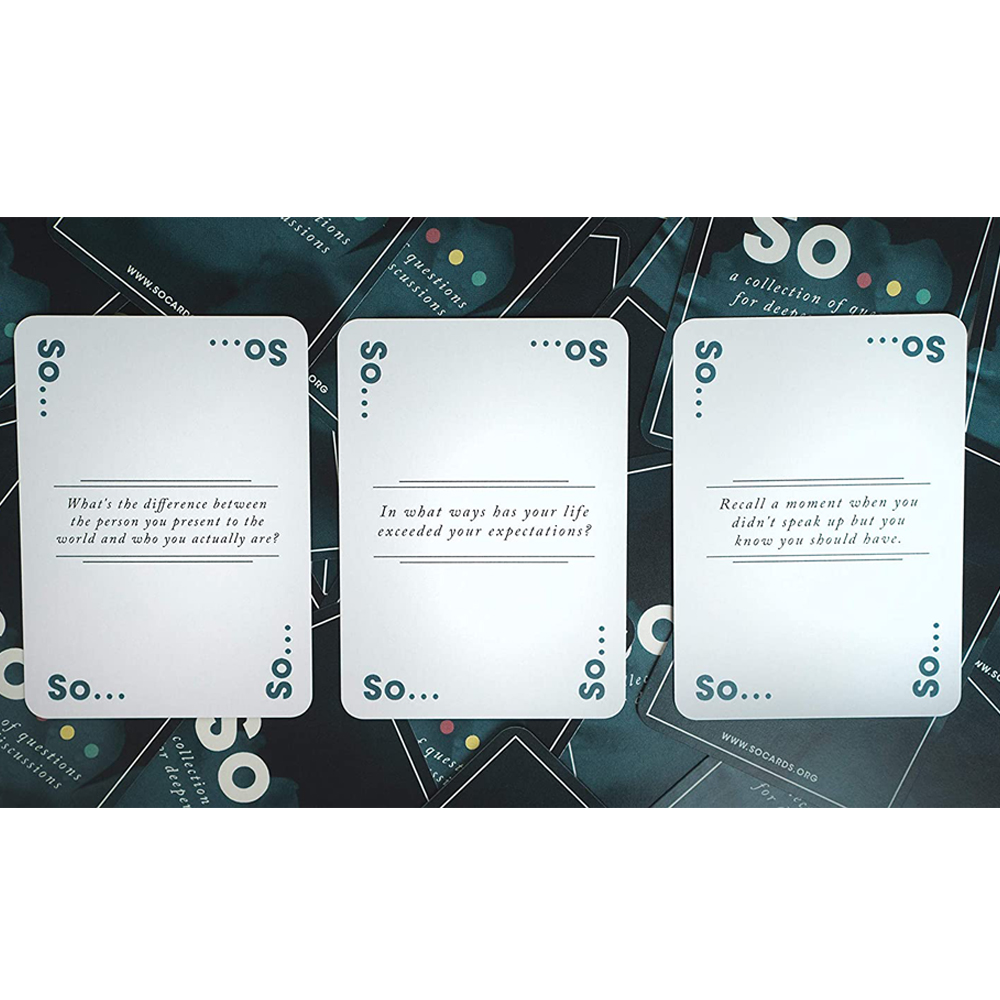 High Quality So Cards Conversa - огляд і ціна Board Game Question