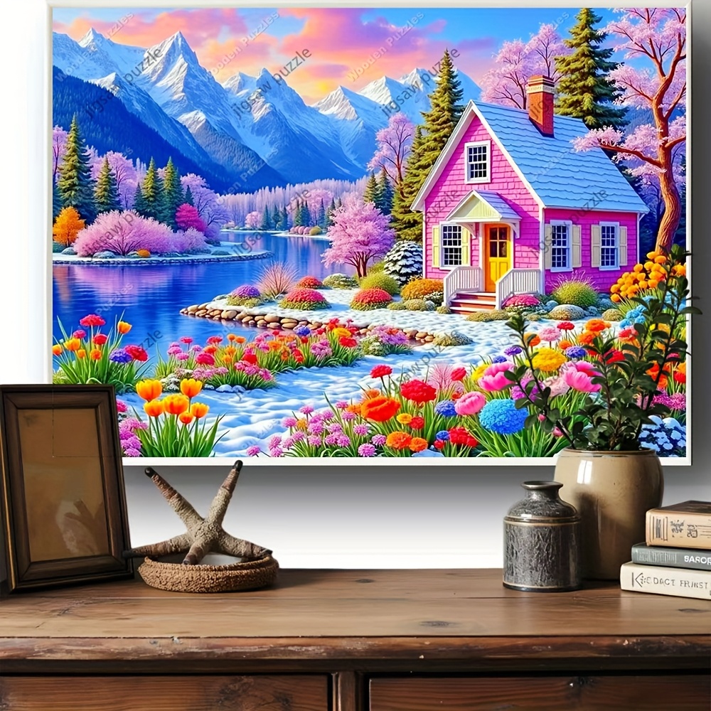 2000/1500/1000/500pcs Wooden J - огляд і ціна Jigsaw Puzzle Adult