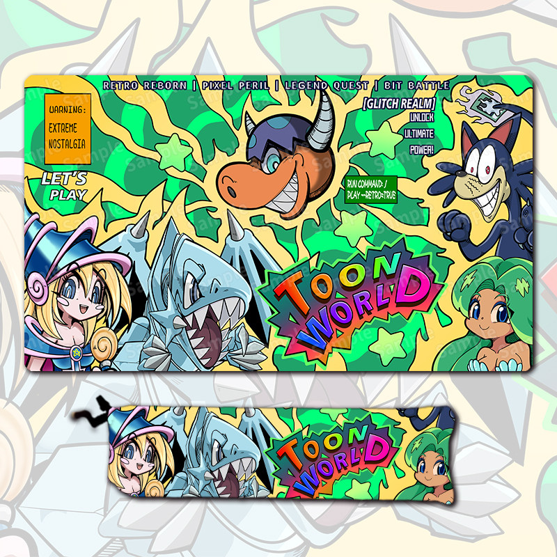 Yu-Gi-Oh! 600x350mm Toon Dark  - огляд і ціна Board Game Yugioh