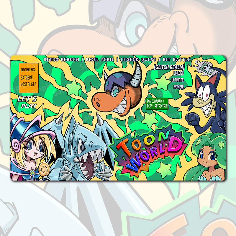 Yu-Gi-Oh! 600x350mm Toon Dark  - огляд і ціна Board Game Yugioh