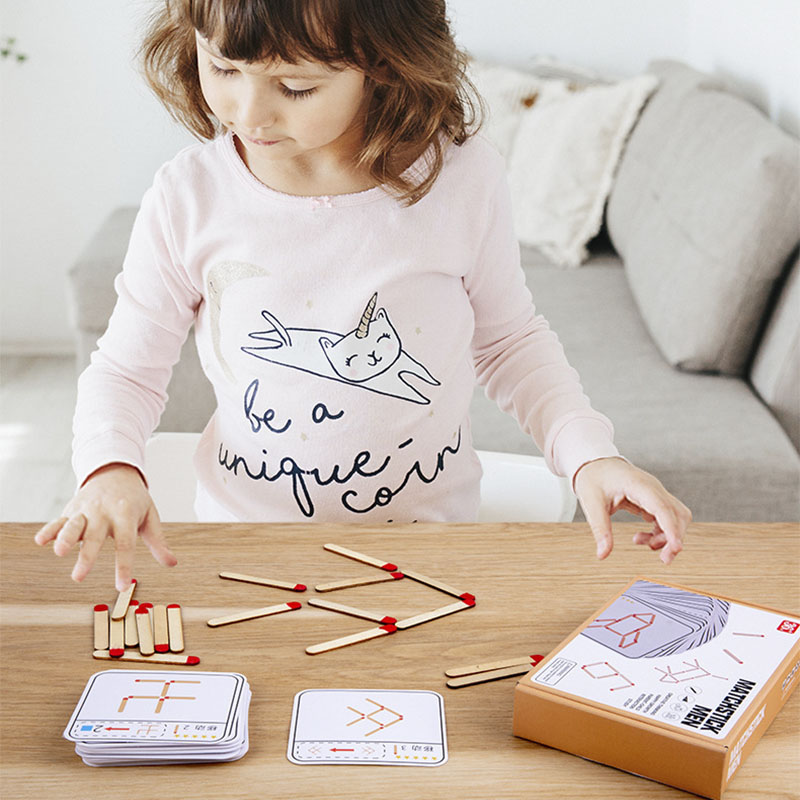 Montessori Matches Puzzles Gam - огляд і ціна Board Game Diy