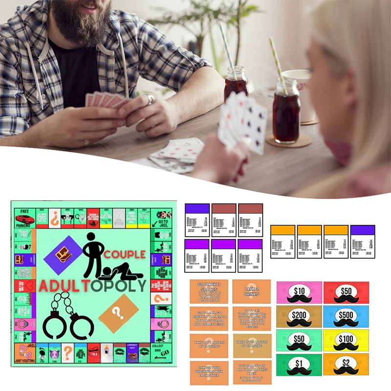 1 Set Adult Couple Game Monopo - огляд і ціна Board Game Monopoly