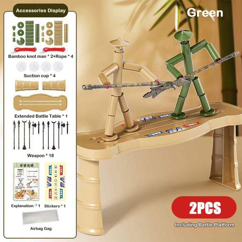 Two-player Battle Bamboo Man B - огляд і ціна Board Game Diy
