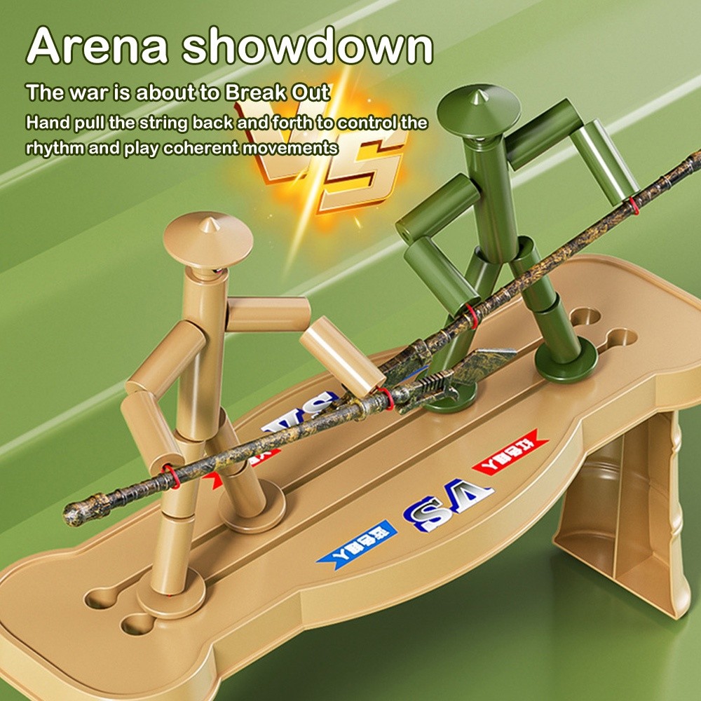 Two-player Battle Bamboo Man B - огляд і ціна Board Game Diy