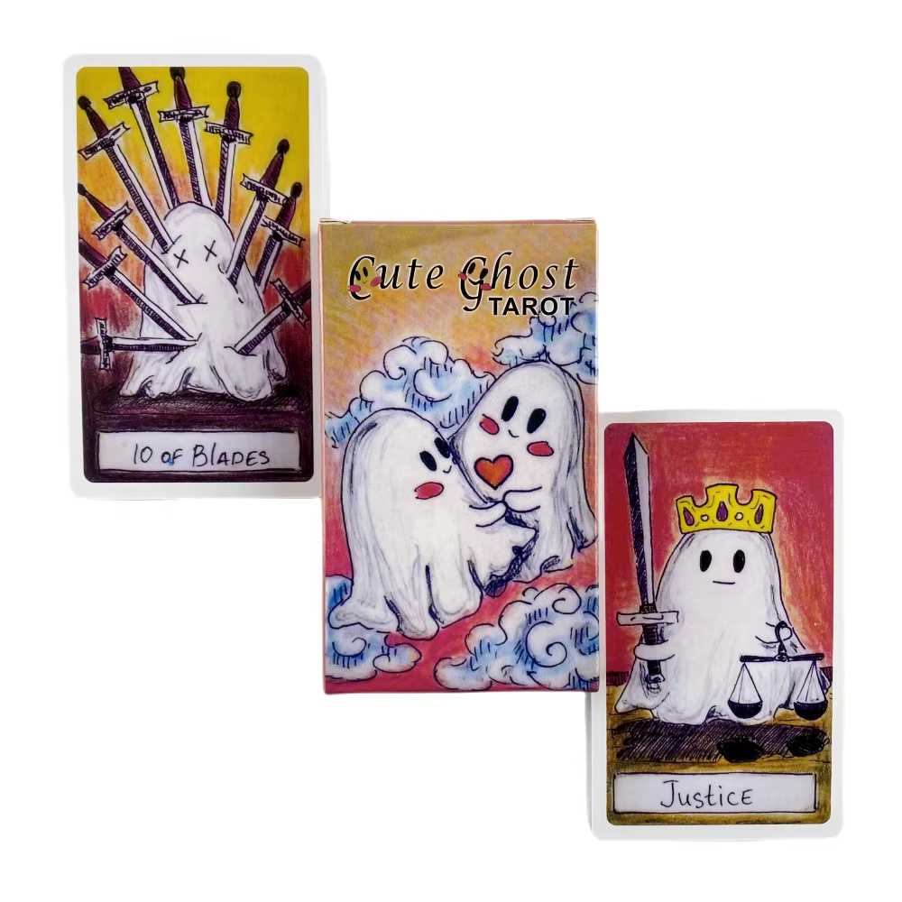 Cute Ghost Tarot Deck Toy Set  - огляд і ціна Board Game Zone