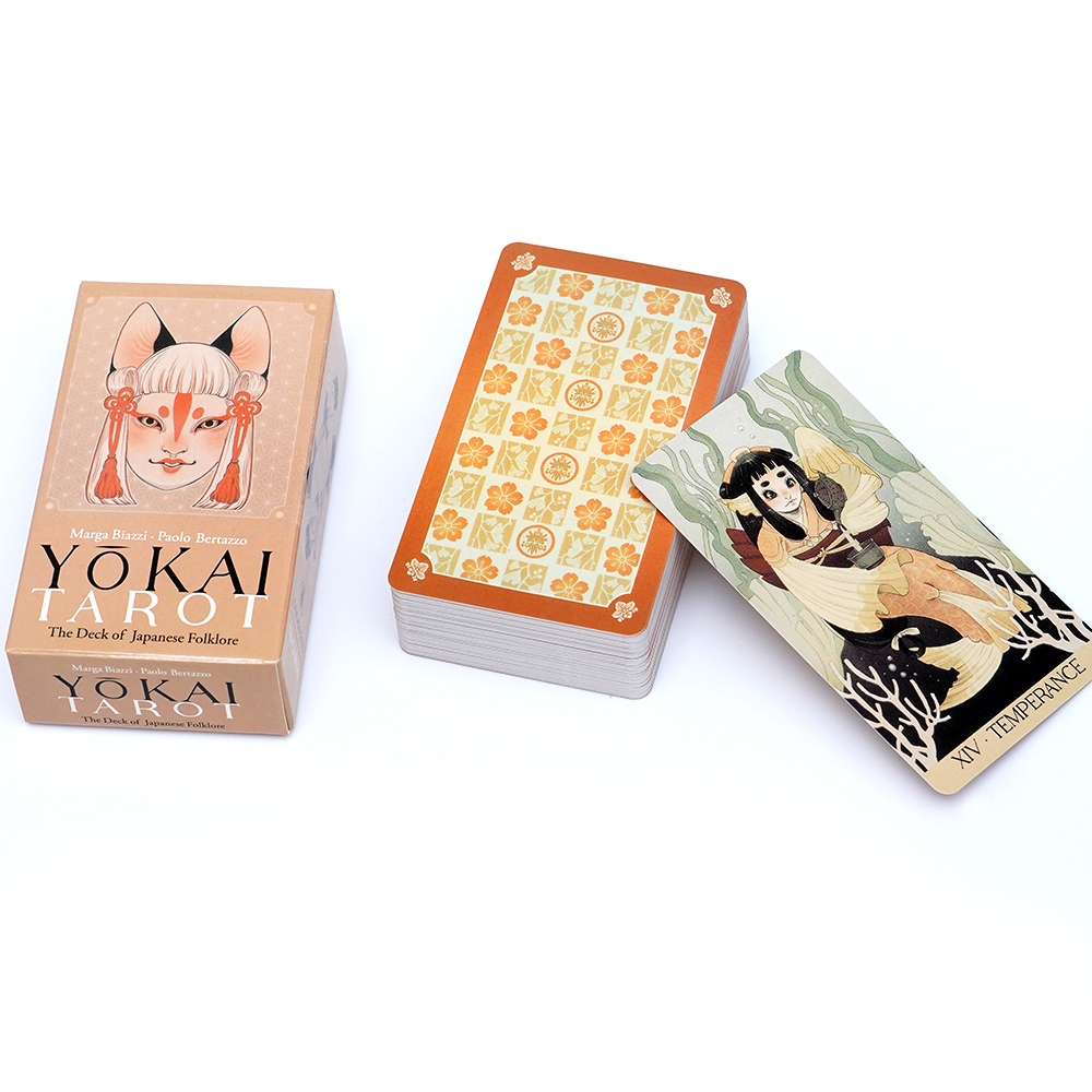 Yokai Tarot Deck 78 Pcs Cards  - огляд і ціна Board Game Illustration