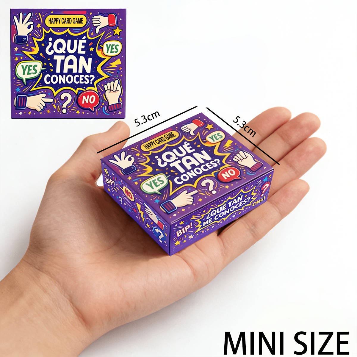 Mini 5cm Party Question Card G - огляд і ціна Board Game Question