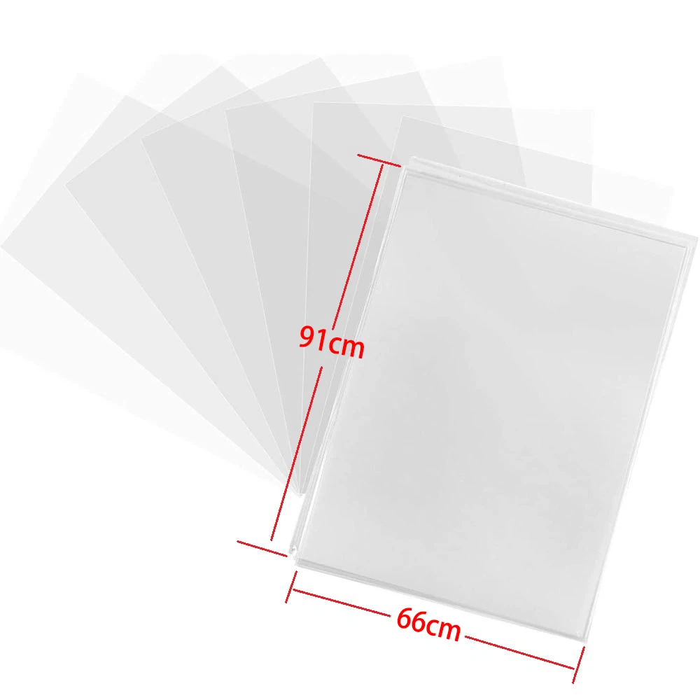 300/100Pcs 66*91mm Card Sleeve - огляд і ціна Card Sleeves Protector