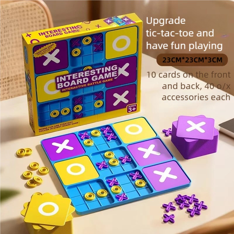 A Nine-Square Xo Tic-Tac-Toe B - огляд і ціна Board Game Live