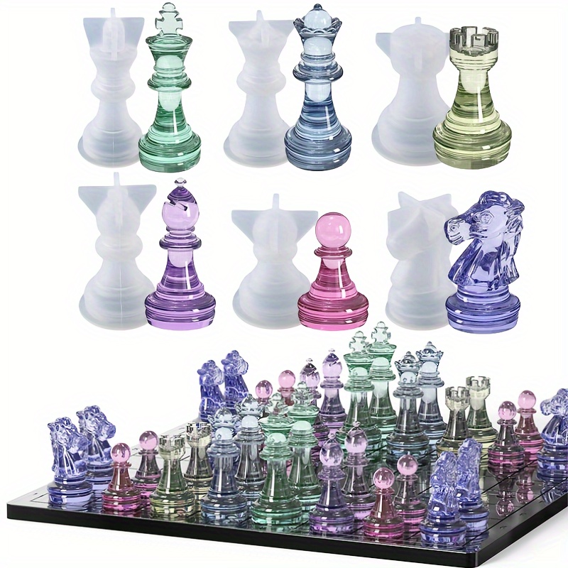 23pcs Chess Set with Silicone  - огляд і ціна Board Game Diy