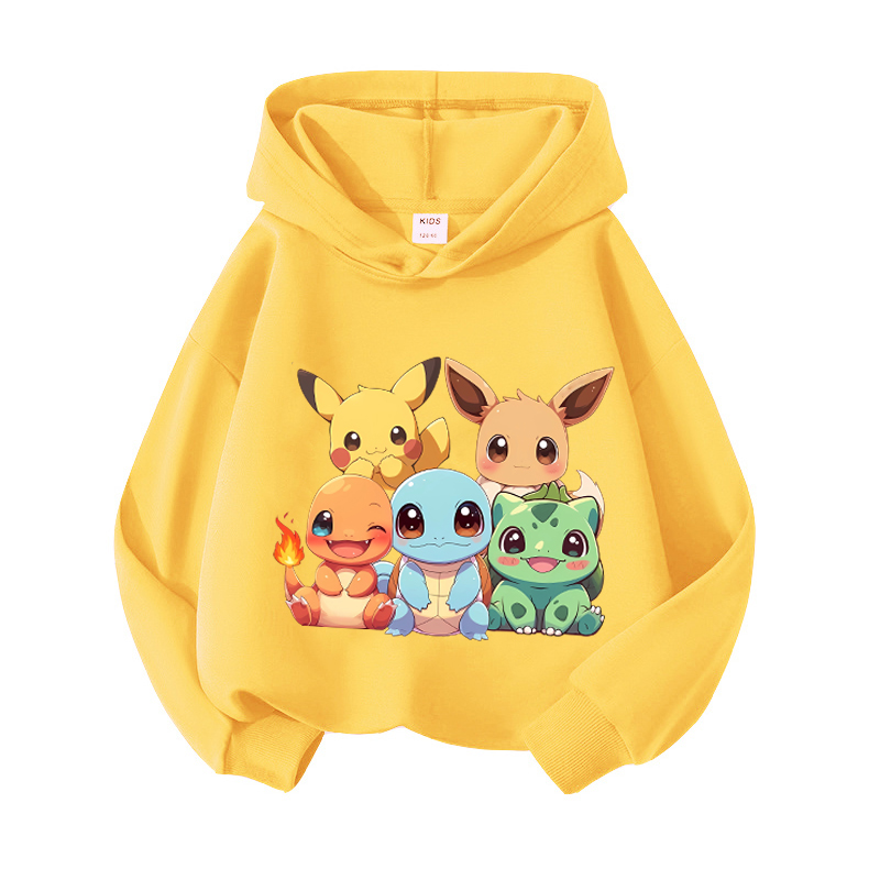 Pikachu Pokemons Hoodies Kids  - огляд і ціна Card Sleeves Protector