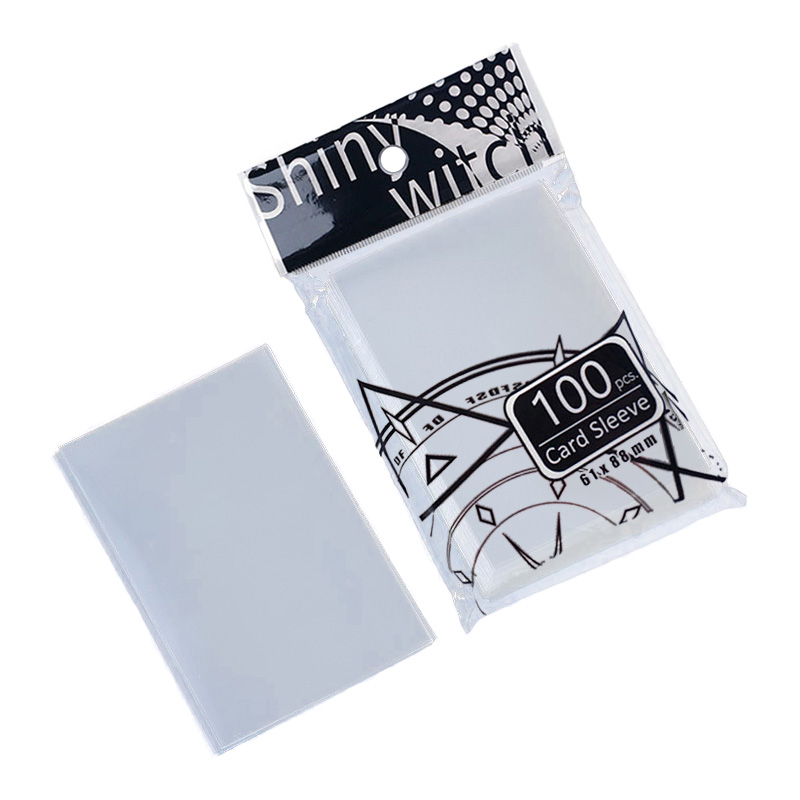 100pcs/lot 61*88mm Card Sleeve - огляд і ціна Card Sleeves Protector