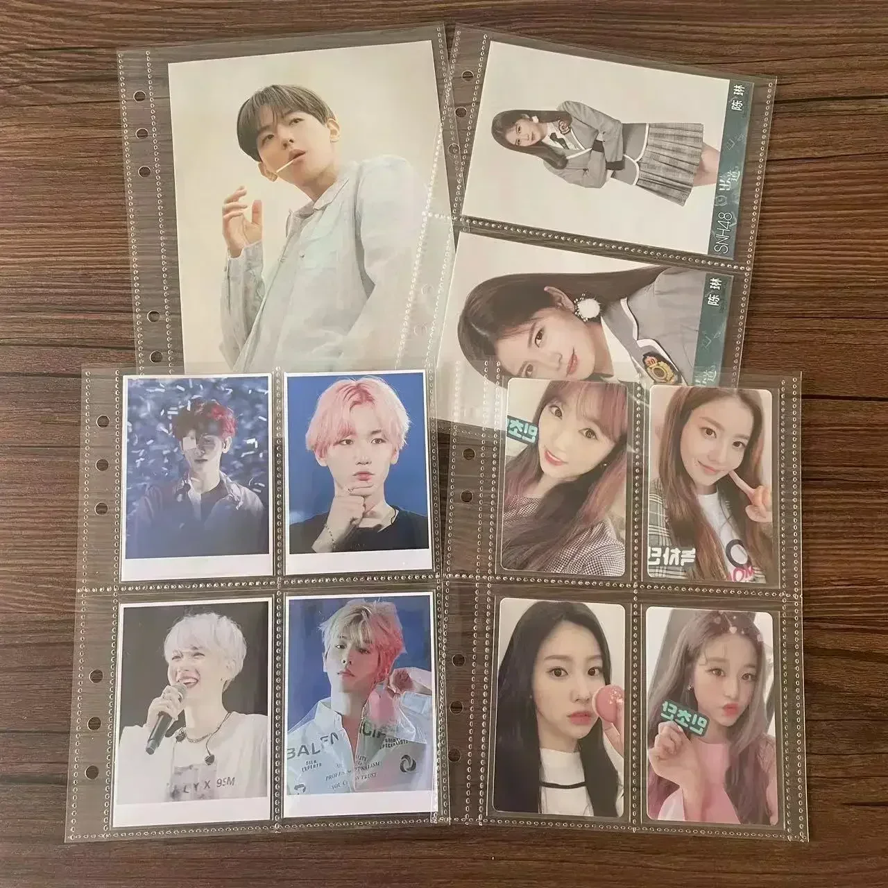 1-4 Grid Transparent Photocard - огляд і ціна Card Sleeves Protector