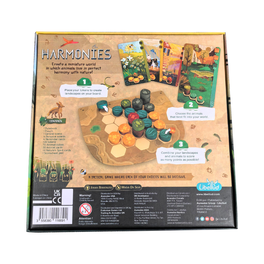 Harmonies - Board Games - Crea - огляд і ціна Board Game Recommendation