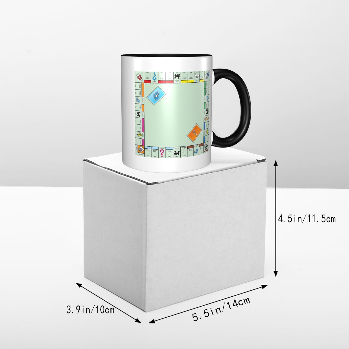 Board Game Board Monopoly Mug  - огляд і ціна Board Game Monopoly