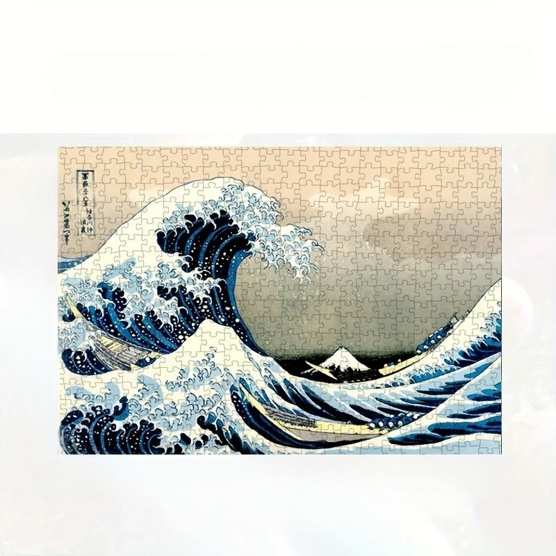 The Great Wave of Kanagawa Jig - огляд і ціна Jigsaw Puzzle Adult