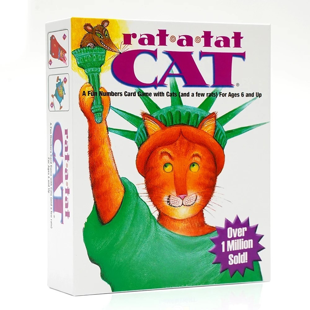 Rat A Tat Cat Fun Numbers Card - огляд і ціна Board Game For 2 Players