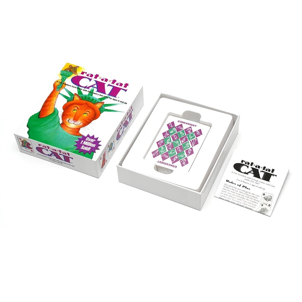Rat A Tat Cat Fun Numbers Card - огляд і ціна Board Game For 2 Players