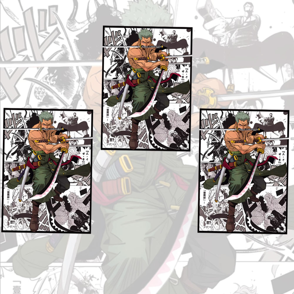60PCS 66x91mm One Piece Anime  - огляд і ціна Board Game Illustration