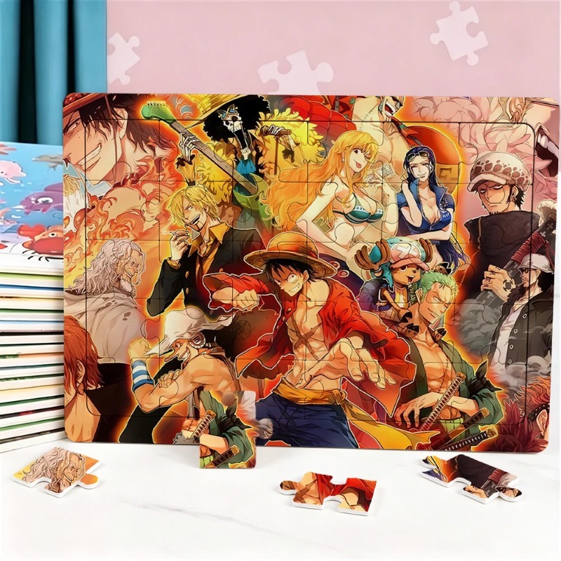 30pcs One Piece Puzzle Cartoon - огляд і ціна Board Game Diy