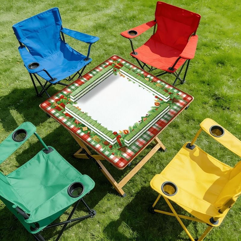 VIKAMA Festive Mahjong Mat Squ - огляд і ціна Board Game Festival