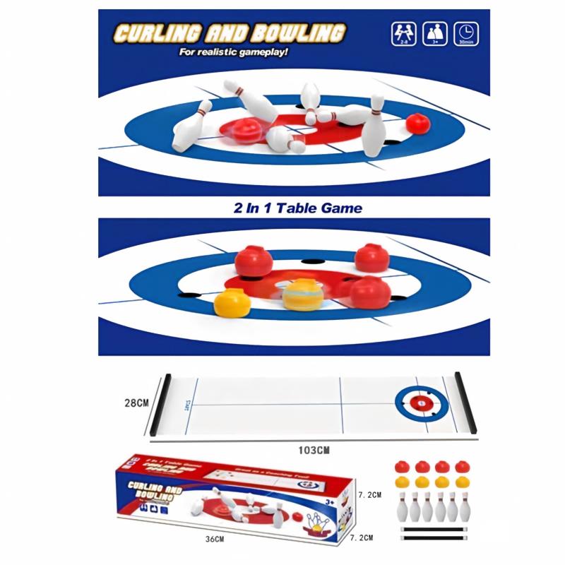 New Mini Curling&Bowling Table - огляд і ціна Board Game Live