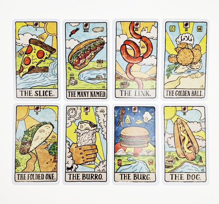 New 78 Illustrated Food&Drink  - огляд і ціна Board Game Illustration