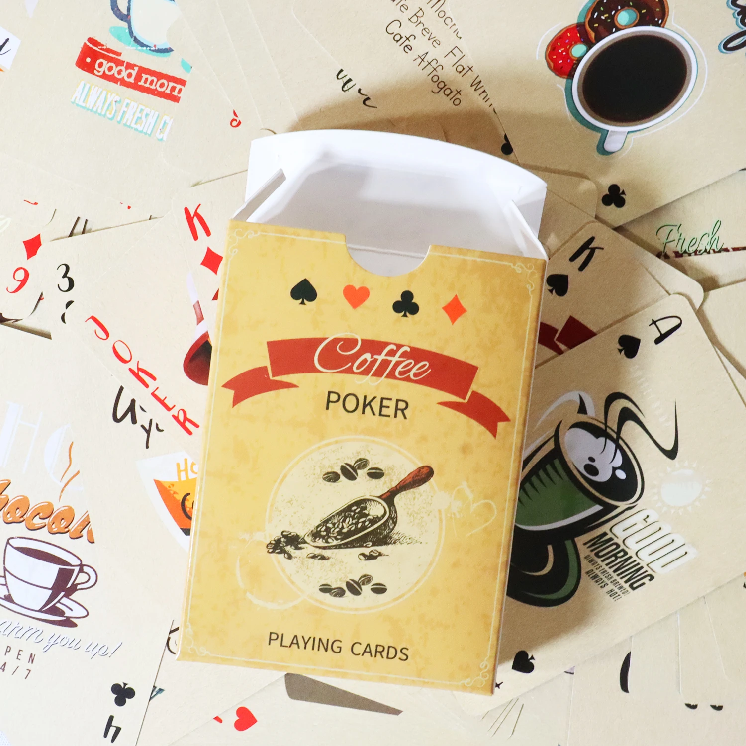 Coffee Paper Playing Cards Vin - огляд і ціна Board Game Recommendation
