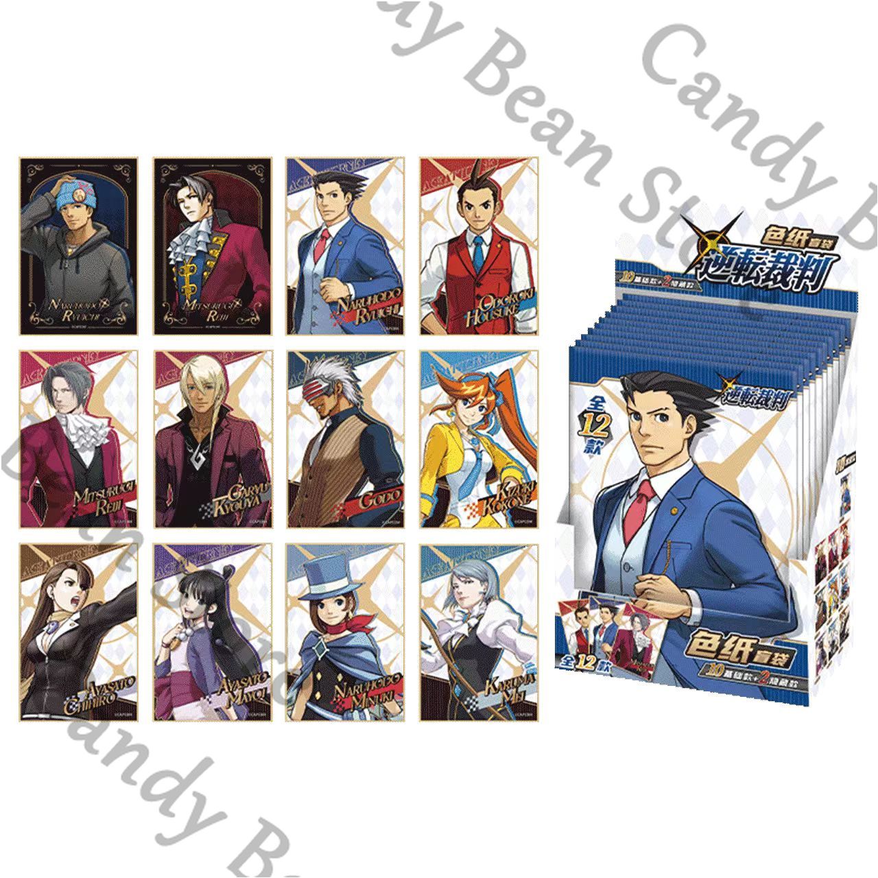 Genuine Anime Ace Attorney Mil - огляд і ціна Board Game Illustration