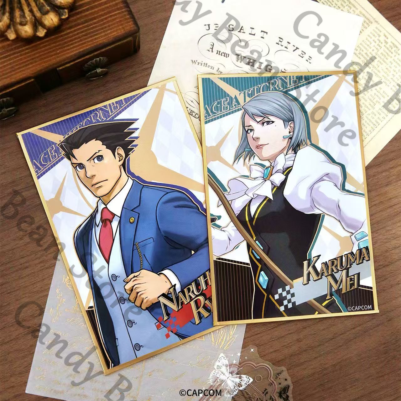 Genuine Anime Ace Attorney Mil - огляд і ціна Board Game Illustration