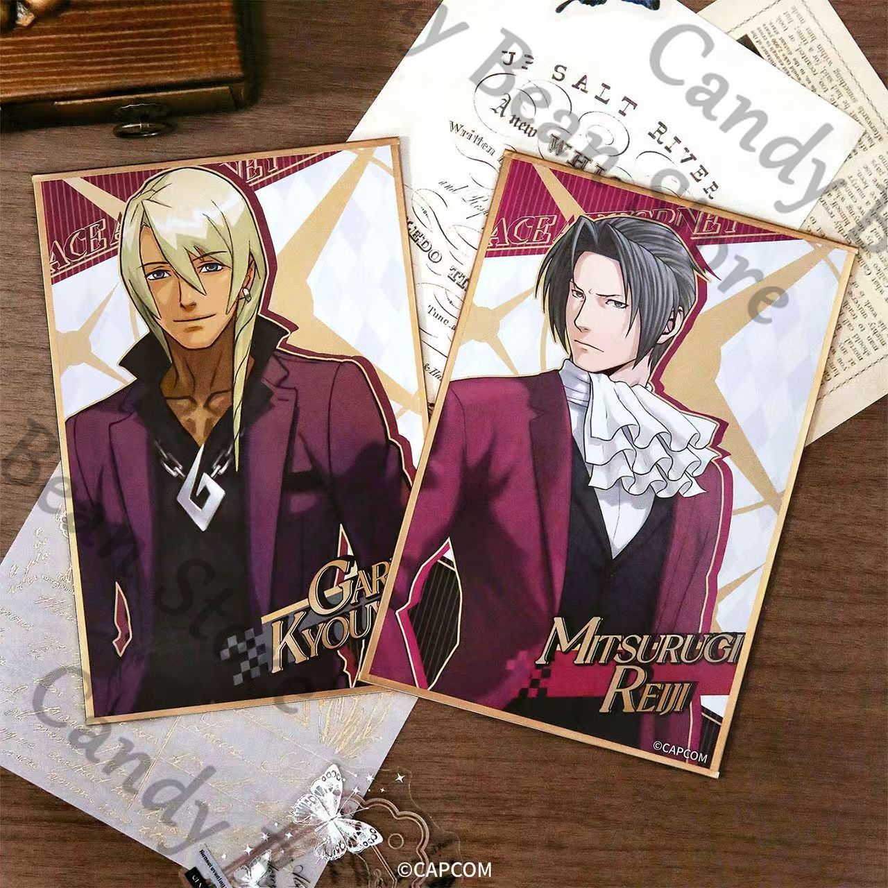 Genuine Anime Ace Attorney Mil - огляд і ціна Board Game Illustration