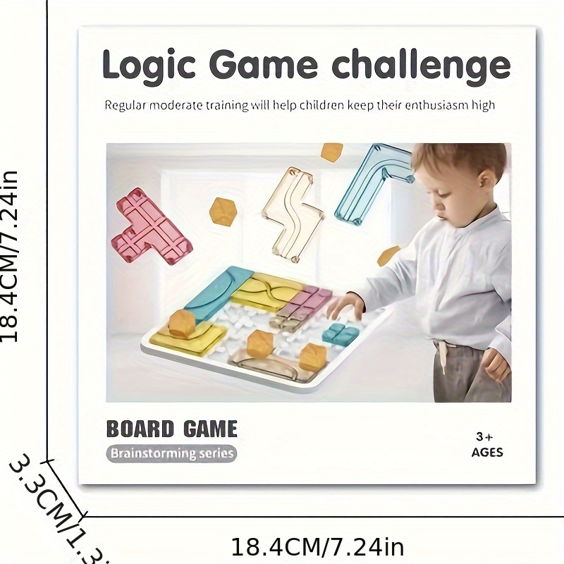 Children Logic Thinking Game B - огляд і ціна Board Game Question