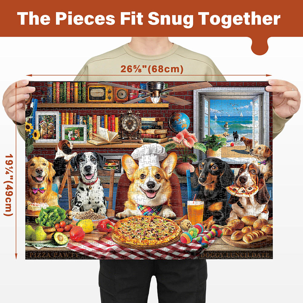 Cute Chef Corgi Multi Breed Do - огляд і ціна Jigsaw Puzzle Adult