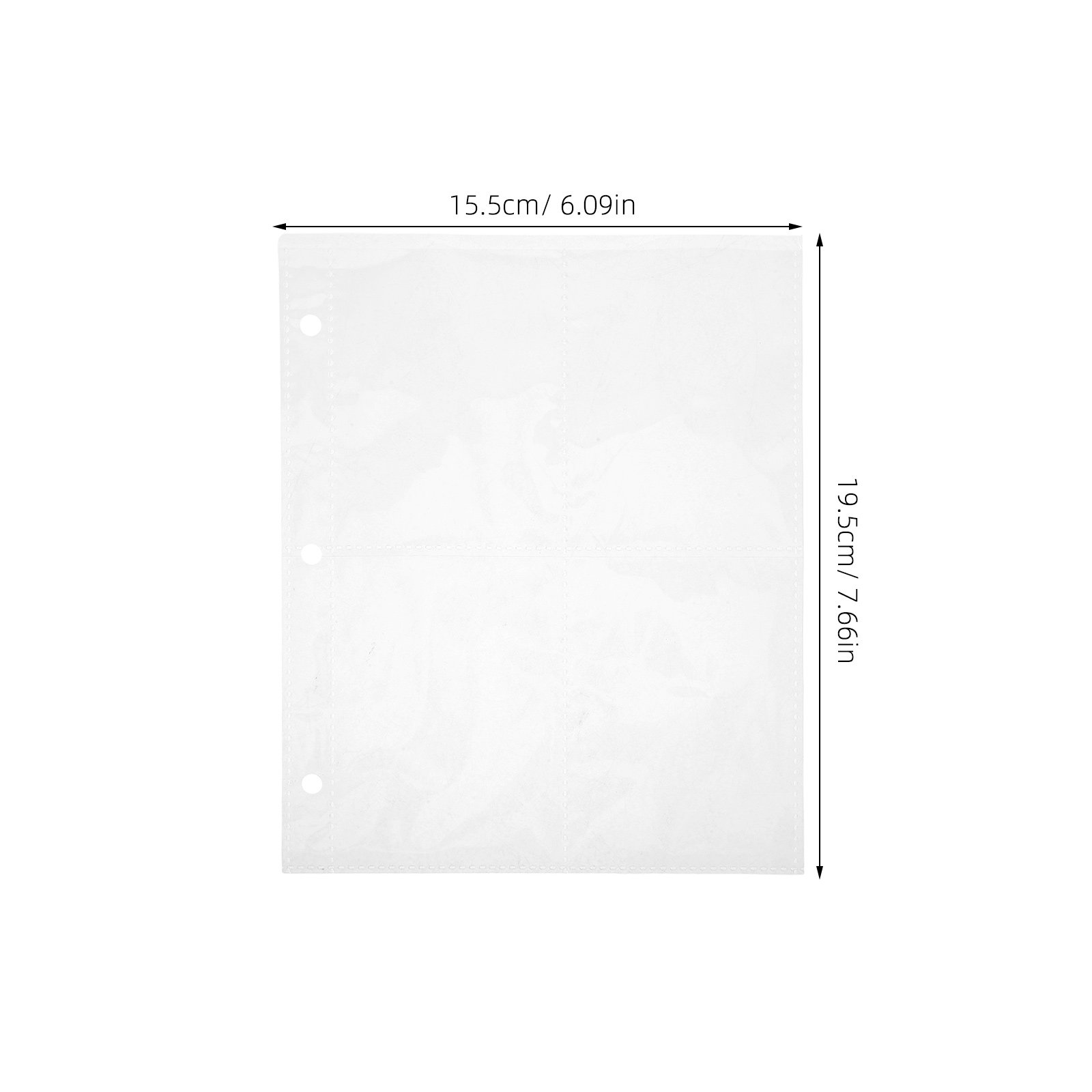 10Pcs Card Binder Refill Pages - огляд і ціна Card Sleeves Protector
