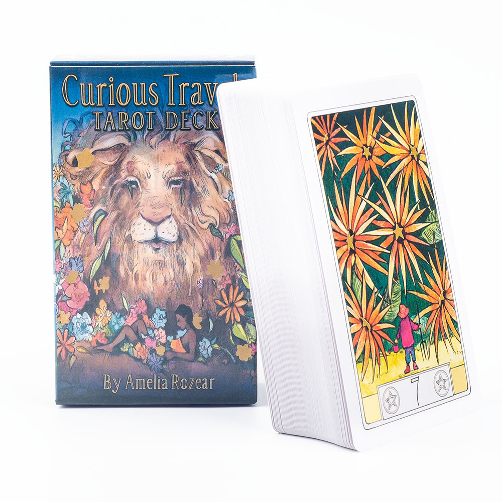 Curious Travels Tarot 10.3*6cm - огляд і ціна Board Game Illustration