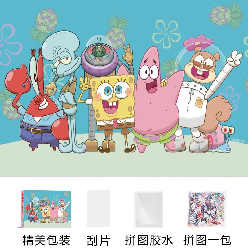 1000 Pieces SpongeBob SquarePa - огляд і ціна Jigsaw Puzzle Adult